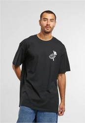 MisterTee T-Shirt Bold Actions Oversize Tee Schwarz/Grau