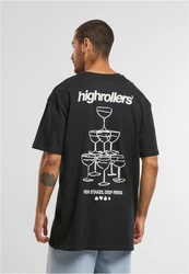 MT Upscale T-Shirt Highrollers Tee Schwarz