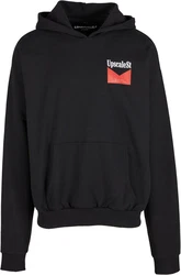 MisterTee Live Bold Oversize Hoody Schwarz/Orange/Beige