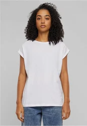 URBAN CLASSICS T-Shirt Pre-Pack Ladies Extended Shoulder Tee Blau/Dunkelblau
