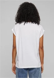 URBAN CLASSICS T-Shirt Pre-Pack Ladies Extended Shoulder Tee Blau/Dunkelblau
