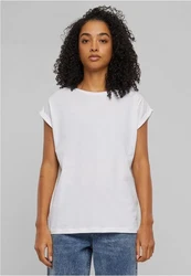 URBAN CLASSICS T-Shirt Pre-Pack Ladies Extended Shoulder Tee Blau/Dunkelblau
