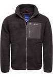 Amaci&Sons Fleecejacke YERMO Grau/Dunkelbraun/Dunkelgrau/Braun/Dunkelgrün/Khaki