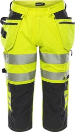 Warnschutz-Shirt High Vis Stretch-3/4-Hose Kl. 2 2666 GSTP