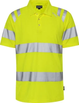 Fristads Warnschutz-Shirt High Vis Poloshirt 7861 GPST