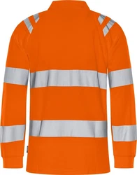 Fristads Warnschutz Shirt High Vis Poloshirt Langarm Kl. 3 7864 GPST 