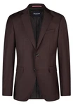 HECHTER PARIS Sakko Shape Fit Dunkelrot/Lila/Rot/Bordeaux