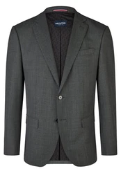 HECHTER PARIS Anzugsakko Modern Fit Dunkelgrau/Hellblau/Grau
