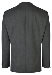 HECHTER PARIS Anzugsakko Modern Fit Dunkelgrau/Hellblau/Grau
