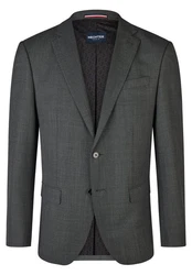 HECHTER PARIS Anzugsakko Modern Fit Dunkelgrau/Hellblau/Grau