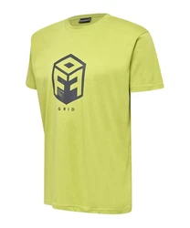 hummel T-Shirt hmlOFFGRID Neonfarben/Gelb