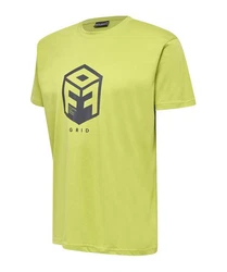 hummel T-Shirt hmlOFFGRID Neonfarben/Gelb