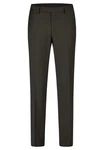 HECHTER PARIS Stoffhose Shape Fit Khaki/Dunkelgrün