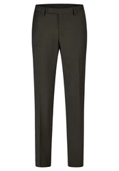 HECHTER PARIS Stoffhose Shape Fit Khaki/Dunkelgrün