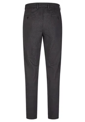 HECHTER PARIS Stoffhose Tapered Fit Dunkelgrau/Grau/Hellgrau