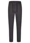 HECHTER PARIS Stoffhose Tapered Fit Dunkelgrau/Grau/Hellgrau