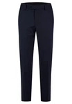 HECHTER PARIS Stoffhose Modern Fit Dunkelblau/Hellblau
