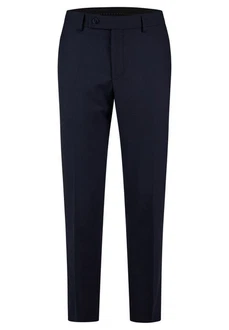 HECHTER PARIS Stoffhose Modern Fit Dunkelblau/Hellblau