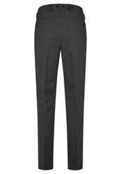 HECHTER PARIS Stoffhose Modern Fit Dunkelgrau/Grau