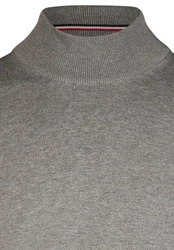 HECHTER PARIS Strickpullover Regular Fit Grau/Braun/Hellgrau/Khaki/Dunkelgrau/Beige