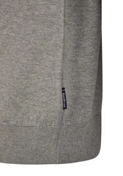HECHTER PARIS Strickpullover Regular Fit Grau/Braun/Hellgrau/Khaki/Dunkelgrau/Beige