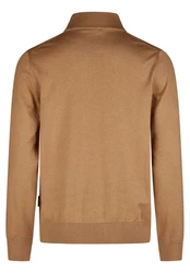 HECHTER PARIS Strickpullover Regular Fit Braun/Beige/Khaki