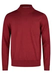 HECHTER PARIS Strickpullover Regular Fit Dunkelrot/Rot/Bordeaux