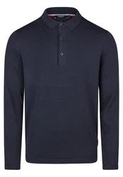 HECHTER PARIS Poloshirt Modern Fit Dunkelblau/Blau