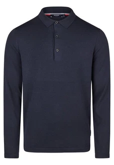 HECHTER PARIS Poloshirt Modern Fit Dunkelblau/Blau