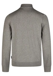 HECHTER PARIS Strickpullover Regular Fit Hellgrau/Grau/Braun/Dunkelgrau/Beige
