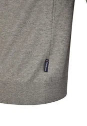 HECHTER PARIS Strickpullover Regular Fit Hellgrau/Grau/Braun/Dunkelgrau/Beige