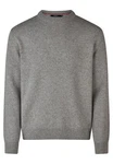 HECHTER PARIS Strickpullover Modern Fit Grau/Dunkelgrau/Hellgrau