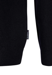 HECHTER PARIS Strickpullover Modern Fit Dunkelblau/Schwarz/Blau