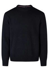 HECHTER PARIS Strickpullover Modern Fit Dunkelblau/Schwarz/Blau