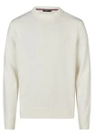HECHTER PARIS Strickpullover Modern Fit Weiß/Creme/Khaki/Beige