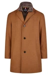 HECHTER PARIS Langmantel Braun/Orange/Beige