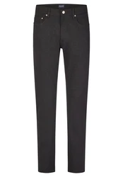 HECHTER PARIS Stoffhose 5-Pocket Belfort Dunkelgrau/Khaki/Grau