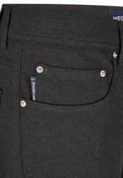 HECHTER PARIS Stoffhose 5-Pocket Belfort Dunkelgrau/Khaki/Grau