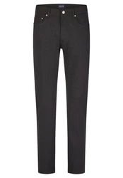 HECHTER PARIS Stoffhose 5-Pocket Belfort Dunkelgrau/Khaki/Grau