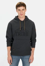 Kapuzenpullover aus einem Baumwollmix (1-tlg)