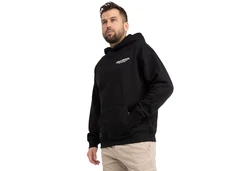 SUBLEVEL Kapuzenpullover Hoodie Kapuzenjacke Sweater Schwarz/Dunkelgrau