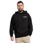 SUBLEVEL Kapuzenpullover Hoodie Kapuzenjacke Sweater Schwarz/Dunkelgrau