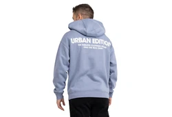 SUBLEVEL Kapuzenpullover Hoodie Kapuzenjacke Sweater Blau/Hellblau/Grau/Dunkelblau
