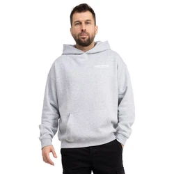 SUBLEVEL Kapuzenpullover Hoodie Kapuzenjacke Sweater Grau/Hellgrau