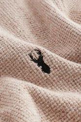 Next 2-in-1 Pullover Hemdeinsatz Braun/Beige/Khaki