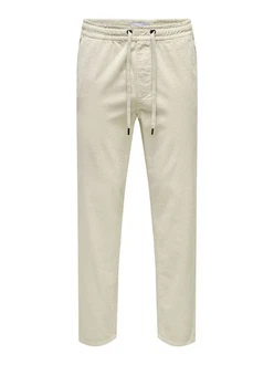 ONLY & SONS Cordhose Khaki