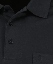 RAGMAN Poloshirt Langarmshirts Grau/Schwarz/Dunkelgrau/Dunkelblau