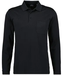 Langarm-Poloshirt