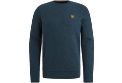 PME LEGEND Rundhalspullover Crewneck Blau/Hellblau/Dunkelblau/Türkis