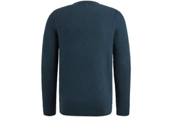 PME LEGEND Rundhalspullover Crewneck Blau/Hellblau/Dunkelblau/Türkis